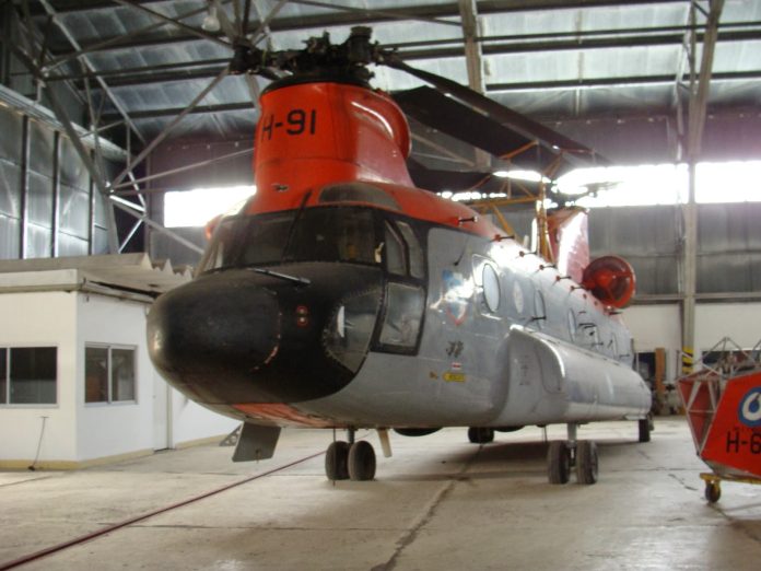 Chinook H-91, perteneció a la Fuerza Aérea Argentina, Via: Grabriel Fioni