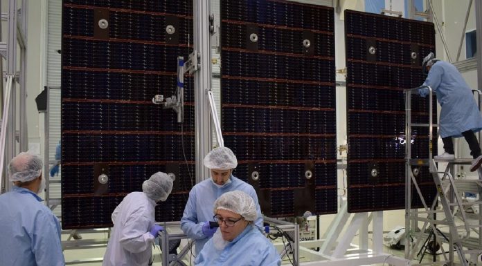 Primera celda solar espacial de fabricación nacional