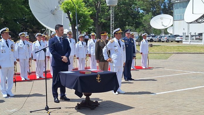 El Contraalmirante Carlos María Allievi es el nuevo Jefe del Estado Mayor General de la Armada